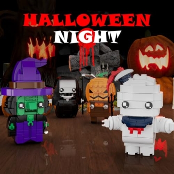Halloween Building Blocks Kit for Kids - Fun & Safe Assembly