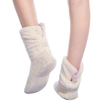 FRALOSHA Women's Cozy Coral Velvet Slippers for All Occasions