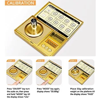THINKSCALE 50g Digital Milligram Scale for Precision Weighing