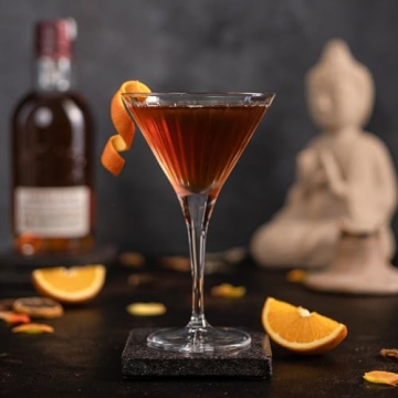 Grace Era Martini Glasses - Premium Cocktail Glass Set