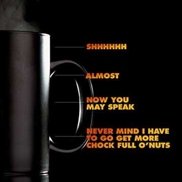 Chock Full o’Nuts New York Roast, Dark Roast Ground Coffee – Gourmet Arabica Coffee Beans – Bold, Full-Bodied and Intense Coffee (23 Oz. Can)