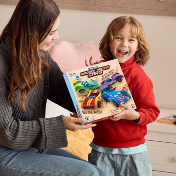 Creative DIY Wooden Race Cars Craft Kit for Kids