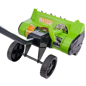 Earthwise 40-Volt Electric Snow Shovel for Easy Snow Removal