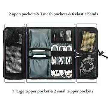 ProCase Electronic Organizer for Travel and Tech Accessories