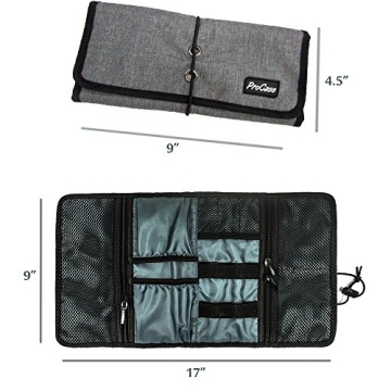 ProCase Electronic Organizer for Travel and Tech Accessories