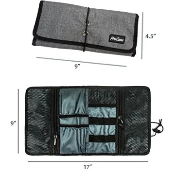 ProCase Electronic Organizer for Travel and Tech Accessories