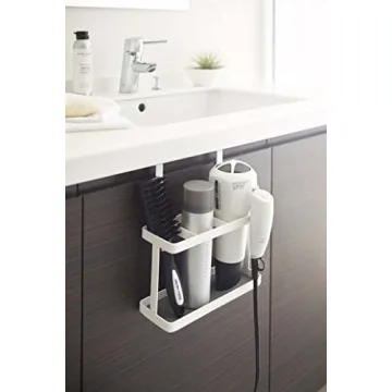 Yamazaki Tower Hair Tool Organizer - Versatile Storage Solution