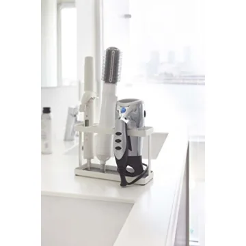 Yamazaki Tower Hair Tool Organizer - Versatile Storage Solution