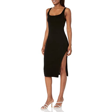 Velvet Women's Ashanti Midi Dress in Elegant Black