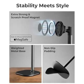 Cooper MagStand - iPhone Stand for Desk & Video Recording
