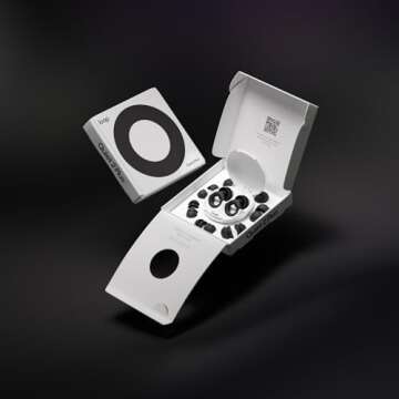 Loop Quiet 2 Plus Ear Plugs with Double Tips – Ultra-Comfy Reusable Earplugs for Sleep, Focus, Travel, Noise Sensitivity | Flexible Protection | 24 dB (SNR) Noise Reduction + 3 dB with Double Tips