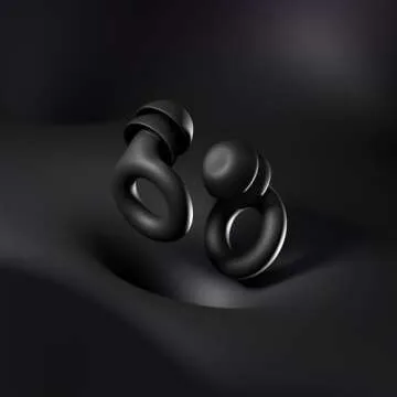 Loop Quiet 2 Plus Ear Plugs with Double Tips – Ultra-Comfy Reusable Earplugs for Sleep, Focus, Travel, Noise Sensitivity | Flexible Protection | 24 dB (SNR) Noise Reduction + 3 dB with Double Tips