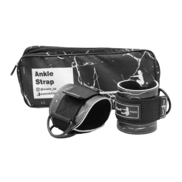 SuzieB Fitness Ankle Straps - Stylish, Comfortable & Durable for Cable Workouts