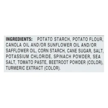 Gluten-Free Sea Salt Veggie Straws Healthy Snack 24 Pack