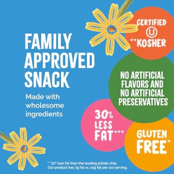 Gluten-Free Sea Salt Veggie Straws Healthy Snack 24 Pack