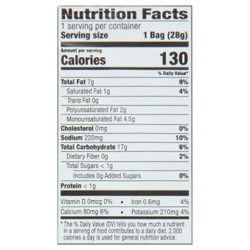 Gluten-Free Sea Salt Veggie Straws Healthy Snack 24 Pack