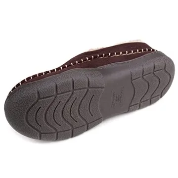 Zigzagger Men's Moccasin Slippers - Cozy & Comfortable