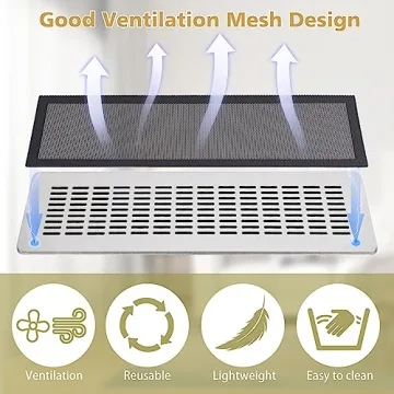 4 Pack Magnetic Vent Covers - Keep Air Clean & Safe