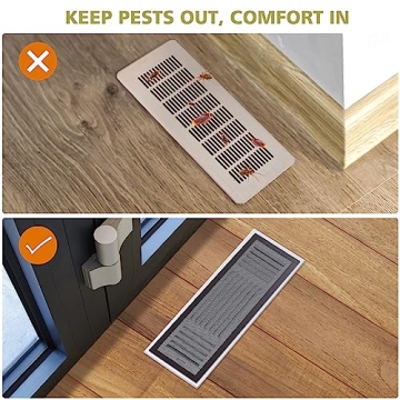 4 Pack Magnetic Vent Covers - Keep Air Clean & Safe