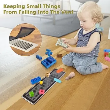 4 Pack Magnetic Vent Covers - Keep Air Clean & Safe