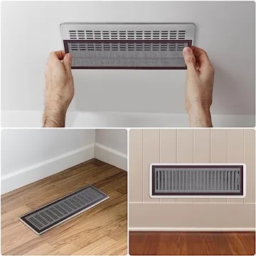 4 Pack Magnetic Vent Covers - Keep Air Clean & Safe