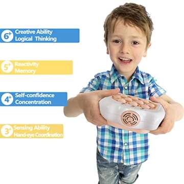 Pop The Target! Handheld Speed Pushing Game Machine: A Fun Multiplayer Game for Family. Fidget Game ...