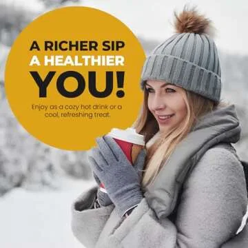 Good Dees Sipping Chocolate Keto Drink Mix, Chocolate Flavor Low Carb Hot Cocoa Mix, No Sugar Added, Gluten Free, Soy-Free, Dairy-Free & Vegan, Diabetic & Atkins Friendly (1.5g Net Carbs)