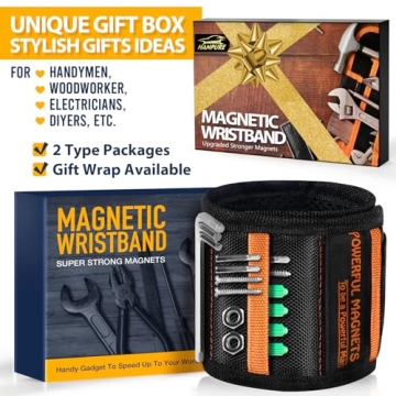 Magnetic Wristband for Tools - Perfect DIY Gift Idea