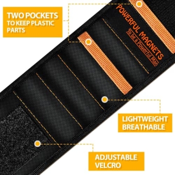 Magnetic Wristband for Tools - Perfect DIY Gift Idea