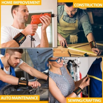 Magnetic Wristband for Tools - Perfect DIY Gift Idea