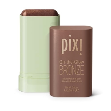Pixi On-the-Glow Bronze - BeachGlow, Hydrating Tinted Moisture Bronzer Stick