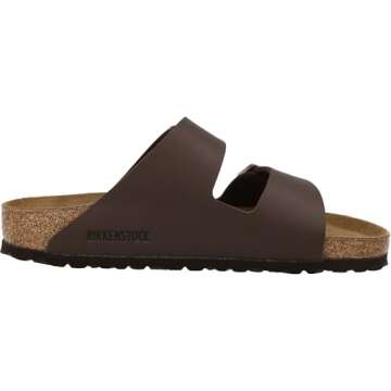 Birkenstock Men's Arizona Birko-Flor Brown Birko-Flor 40 R US 9