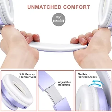 ZIHNIC Bluetooth Headphones - Comfortable & Stylish Audio Experience