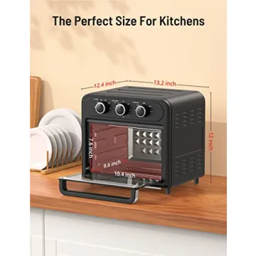 Versatile Air Fryer Toaster Oven for Easy Meal Prep