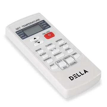 Energy Efficient DELLA 12000 BTU Mini Split AC & Heater