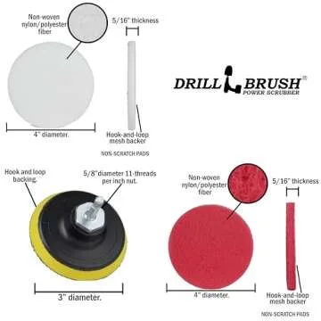 Electric Spin Scrubber Kitchen Cleaning Set with Cleaner Paste