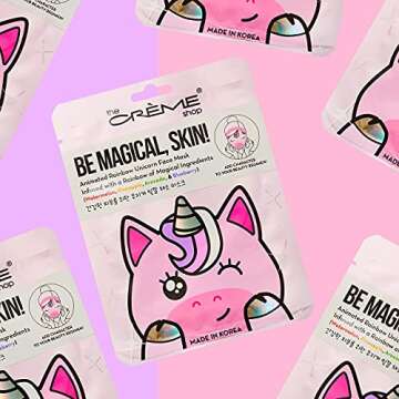 Unlock Radiance with Unicorn Face Mask – 4-in-1 Mask Pack