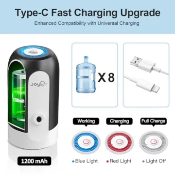 JOYHILL 5 Gallon Bottle Dispenser for Camping & Home Use