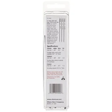 Olson Scroll Saw Blade Assortment for Precise Cuts