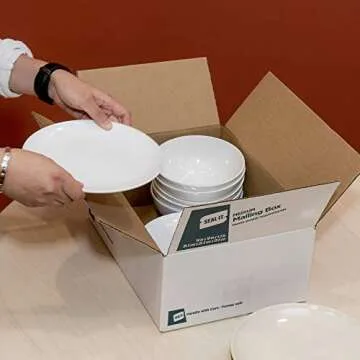 Seal-It Mailing Box, Medium, 25 Pack, 14" x 10" x 5.5",