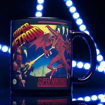Super Metroid Heat Change Mug - Perfect for Gamers!