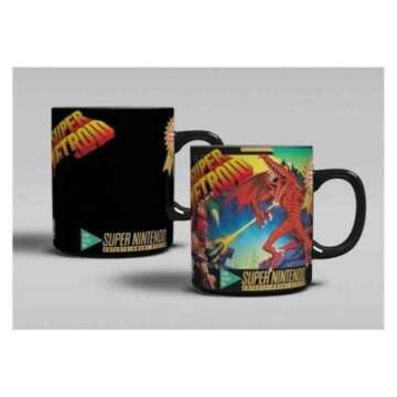 Super Metroid Heat Change Mug - Perfect for Gamers!