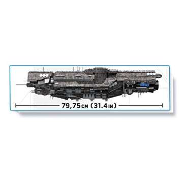 Mega Construx Halo UNSC Infinity Ship Model Building Set