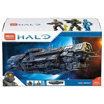 Mega Construx Halo UNSC Infinity Ship Model Building Set