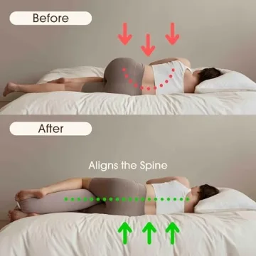 bbhugme Adjustable Pregnancy Pillow - Ergonomic Full Body Support