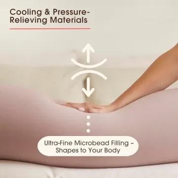 bbhugme Adjustable Pregnancy Pillow - Ergonomic Full Body Support