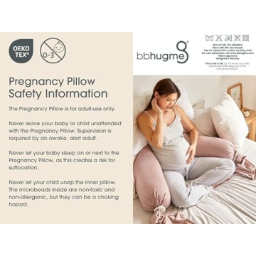 bbhugme Adjustable Pregnancy Pillow - Ergonomic Full Body Support