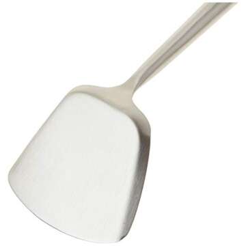 TableCraft Bamboo Handle Wok Spatula, 14.5-Inch