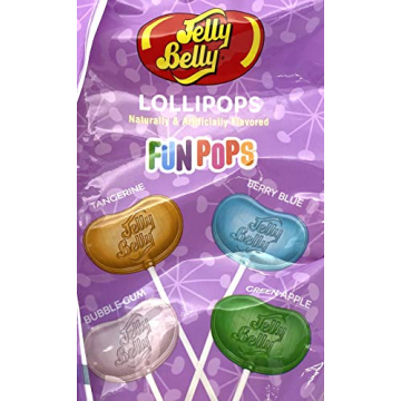 Adams & Brooks Jelly Belly Lollipops - Sweet Treats for All