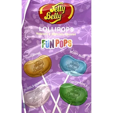 Adams & Brooks Jelly Belly Lollipops - Sweet Treats for All